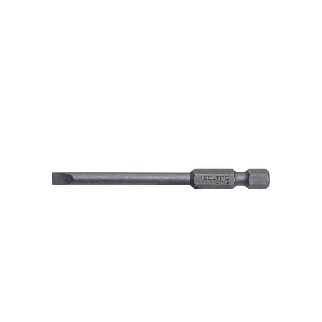 İzeltaş 4860200745 Uzun Düz Bits Uç 4.5x75 mm ne işe yarar