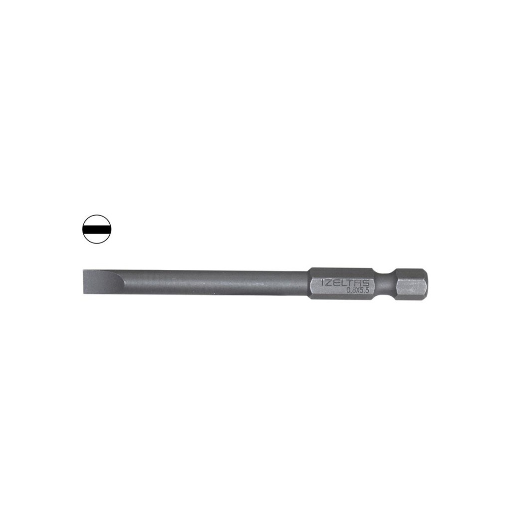 İzeltaş 4860200755 Uzun Düz Bits Uç 5.5x75 mm fiyatı