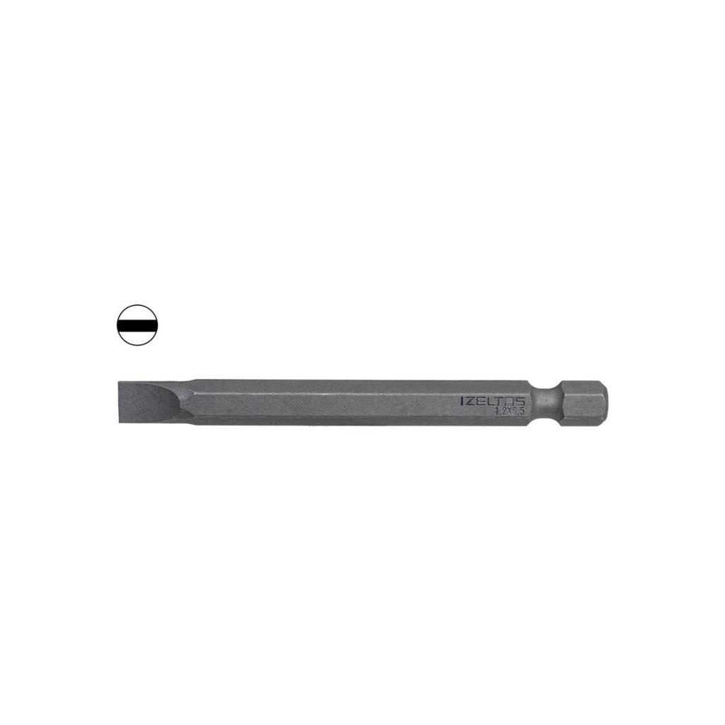 İzeltaş 4860200765 Uzun Düz Bits Uç 6.5x75 mm fiyatı