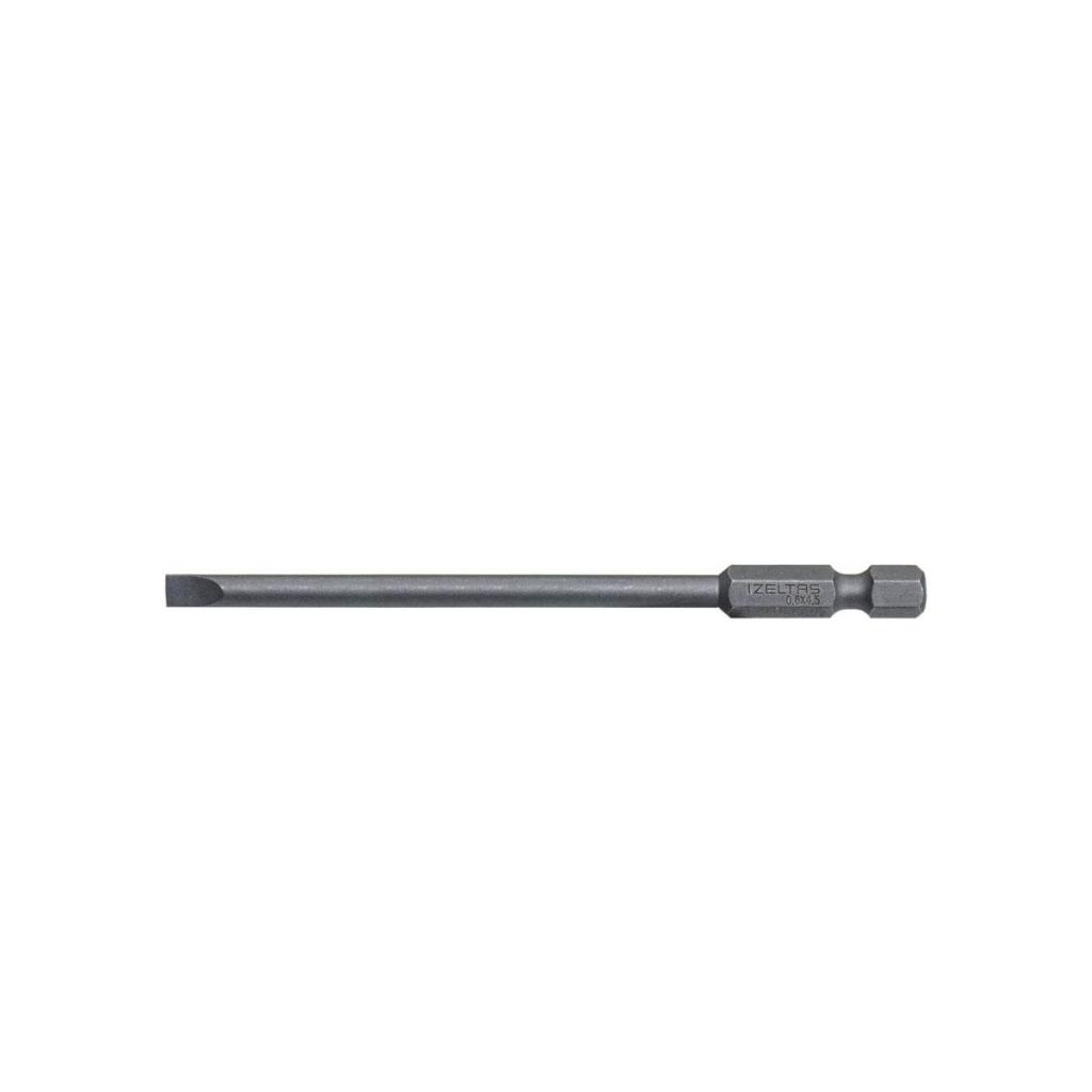 İzeltaş 4860201045 Uzun Düz Bits Uç 4.5x100 mm ne işe yarar