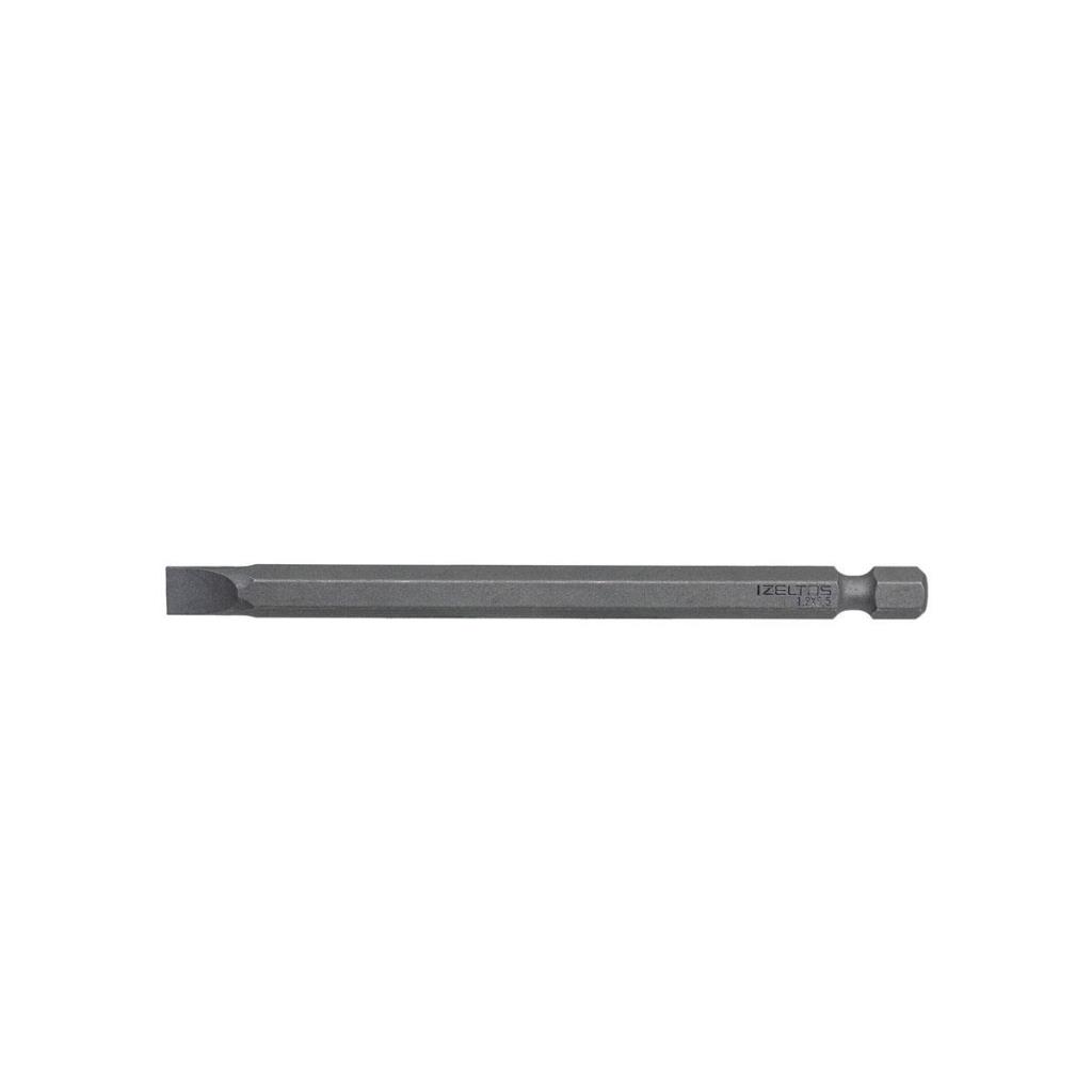 İzeltaş 4860201065 Uzun Düz Bits Uç 6.5x100 mm ne işe yarar