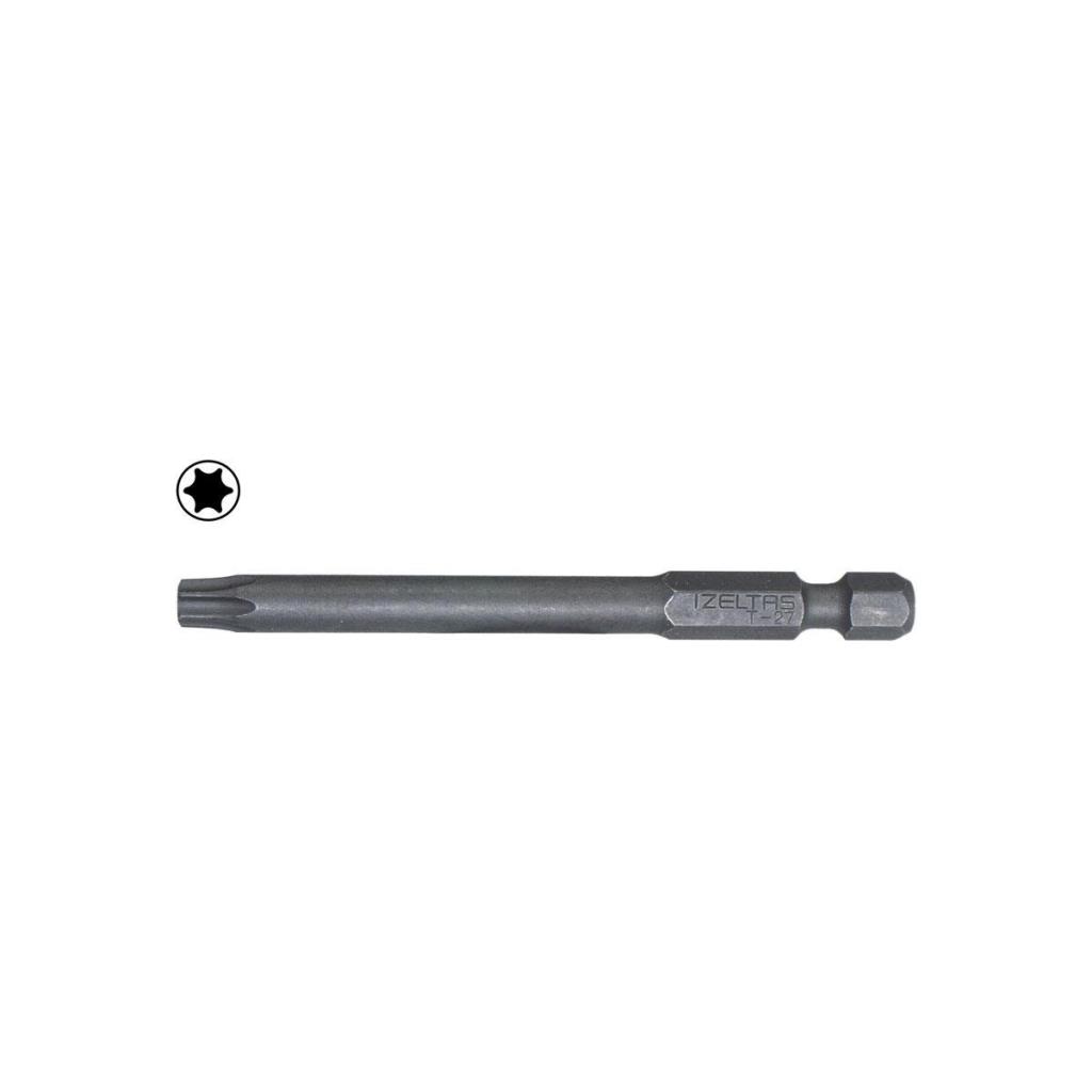 İzeltaş 4885210727 Uzun Torx Bits Uç T27x75 mm fiyatı