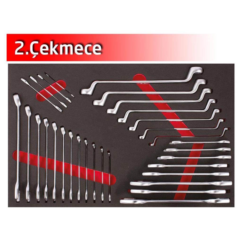 İzeltaş 5 Çekmeceli Partner Mobil Takım Dolabı 118 Parça (Dolu) nereden bulurum