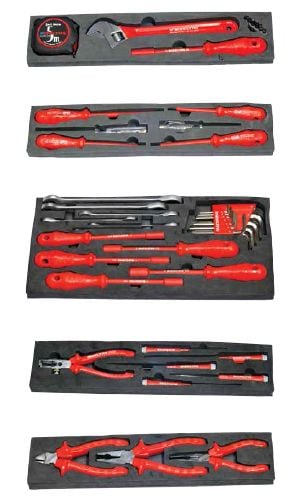 İZELTAŞ 5 Gözlü Dolu Elektrikçi Takım Çanta nasıl kullanılır