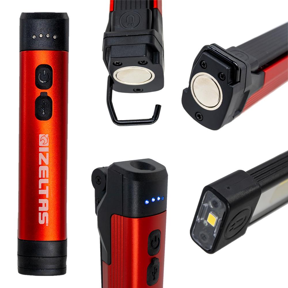 İzeltaş COB LED Şarjlı Katlanır Çalışma Lambası 400 lm ne işe yarar