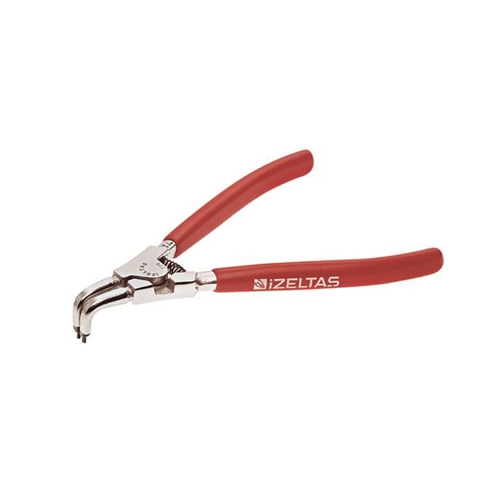 İZELTAŞ Dış Segman Pense Yaylı Eğri 210 mm fiyatı