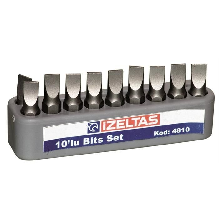 İZELTAŞ Düz Bits Set 25 mm 0.8x5.5 fiyatı