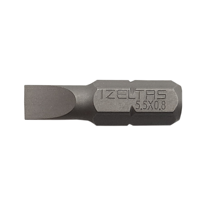 İZELTAŞ Düz Bits Uç 0.8x5.5 (25MM) fiyatı