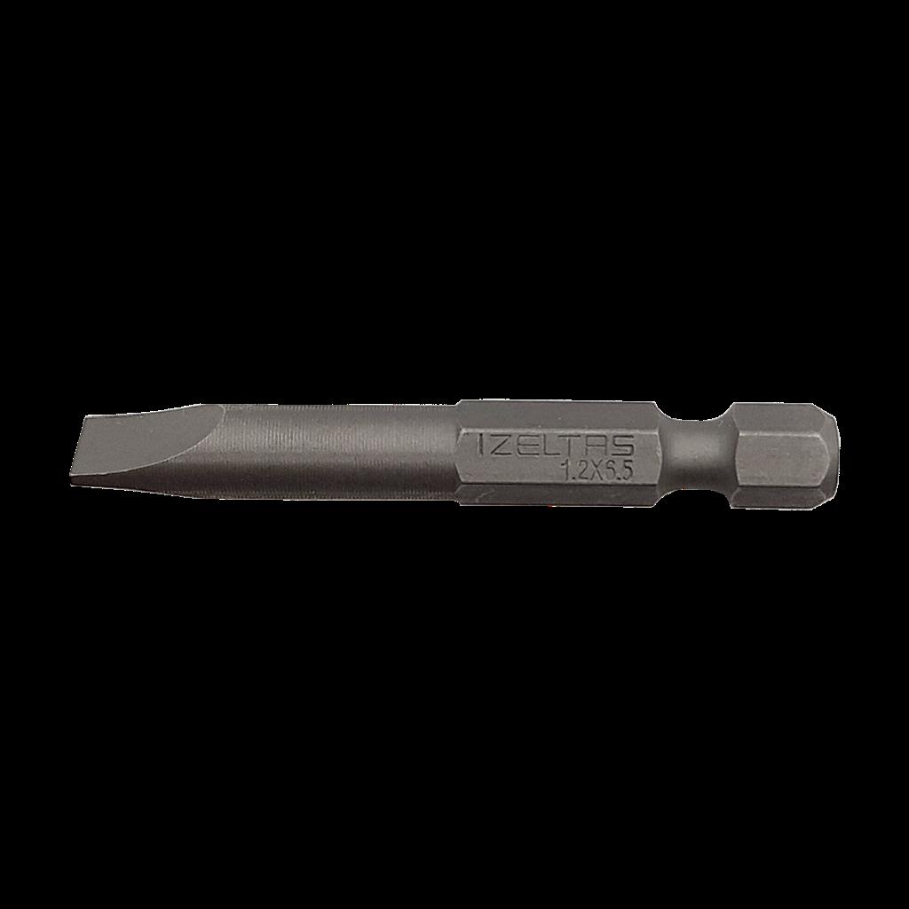 İZELTAŞ Düz Bits Uç 1.2x6.5 (50MM) fiyatı