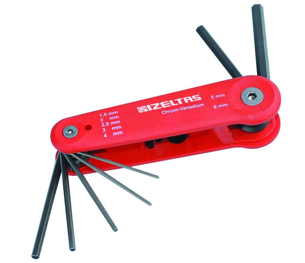 İZELTAŞ Kaset Allen Anahtar Takımı 7 Parça fiyatı