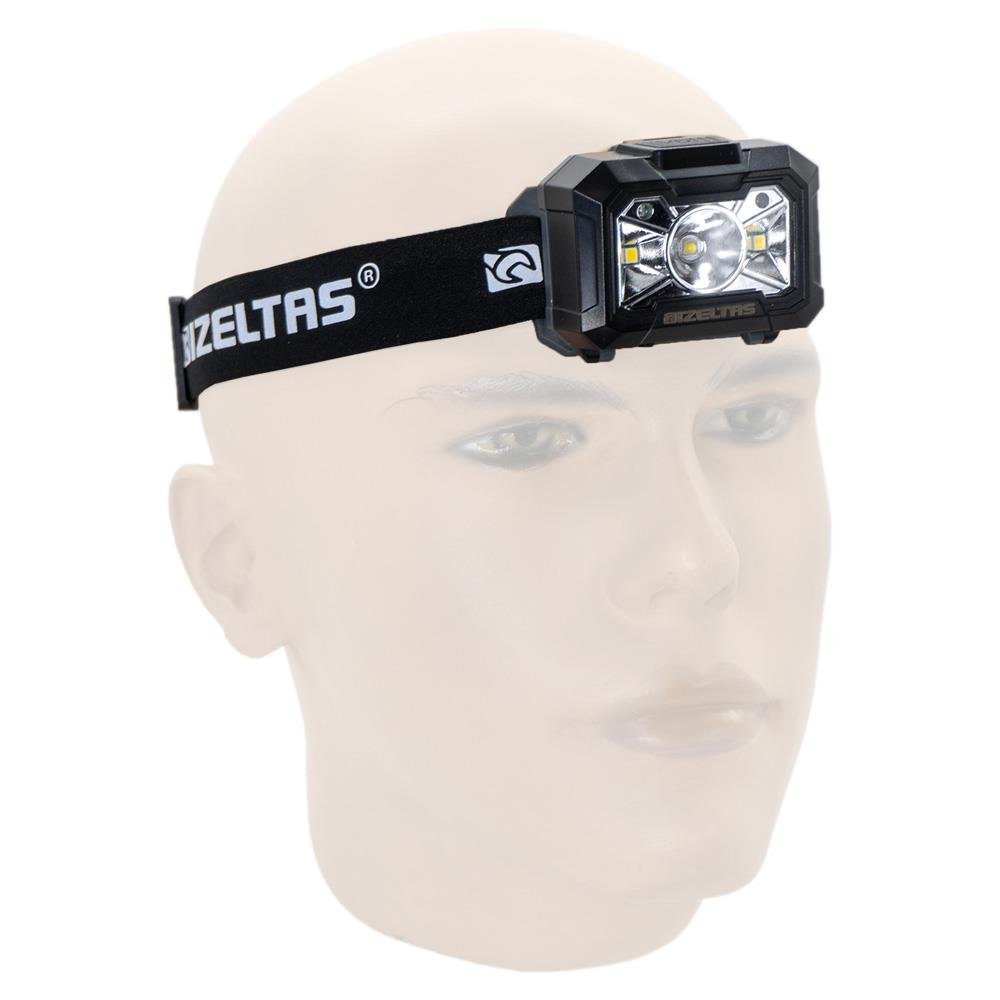 İzeltaş LED Şarjlı Hareket Sensörlü Kafa Feneri 400 lm nasıl kullanılır