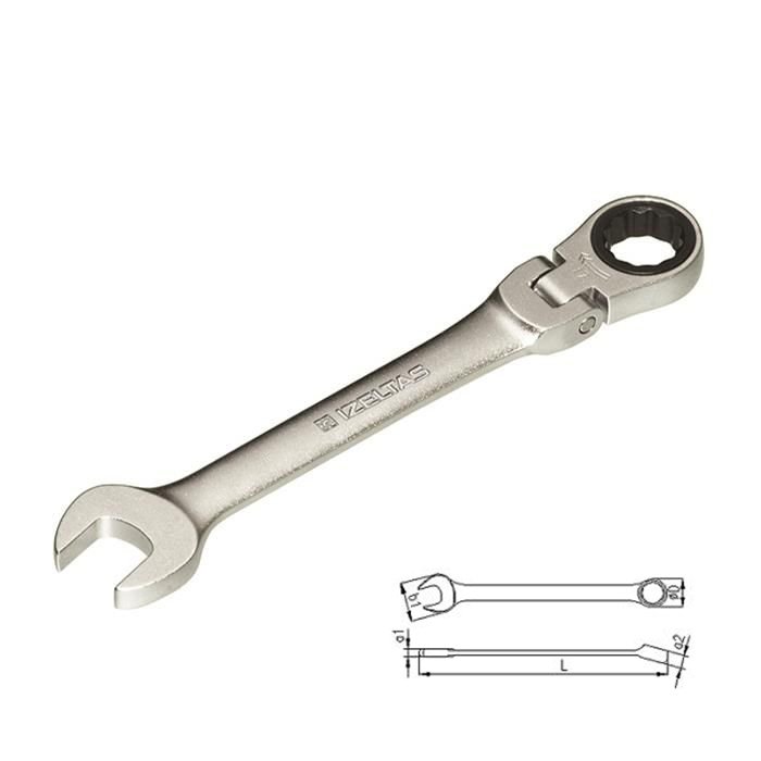 İZELTAŞ Mafsallı Cırcır Kombine Anahtar 18 mm nasıl kullanılır