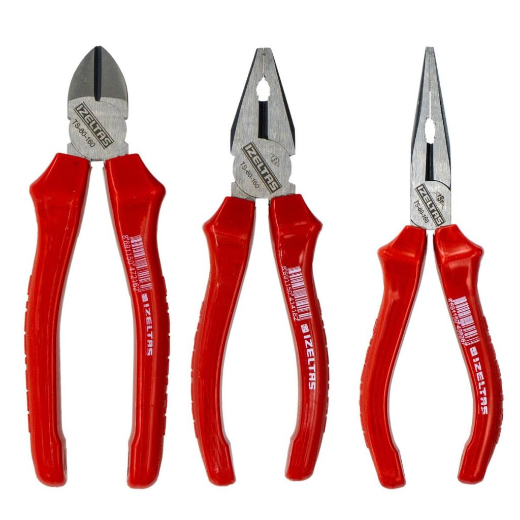 İzeltaş Opak Seri 160 mm Pense Yankeski Kargaburun Seti 3 Parça nasıl kullanılır