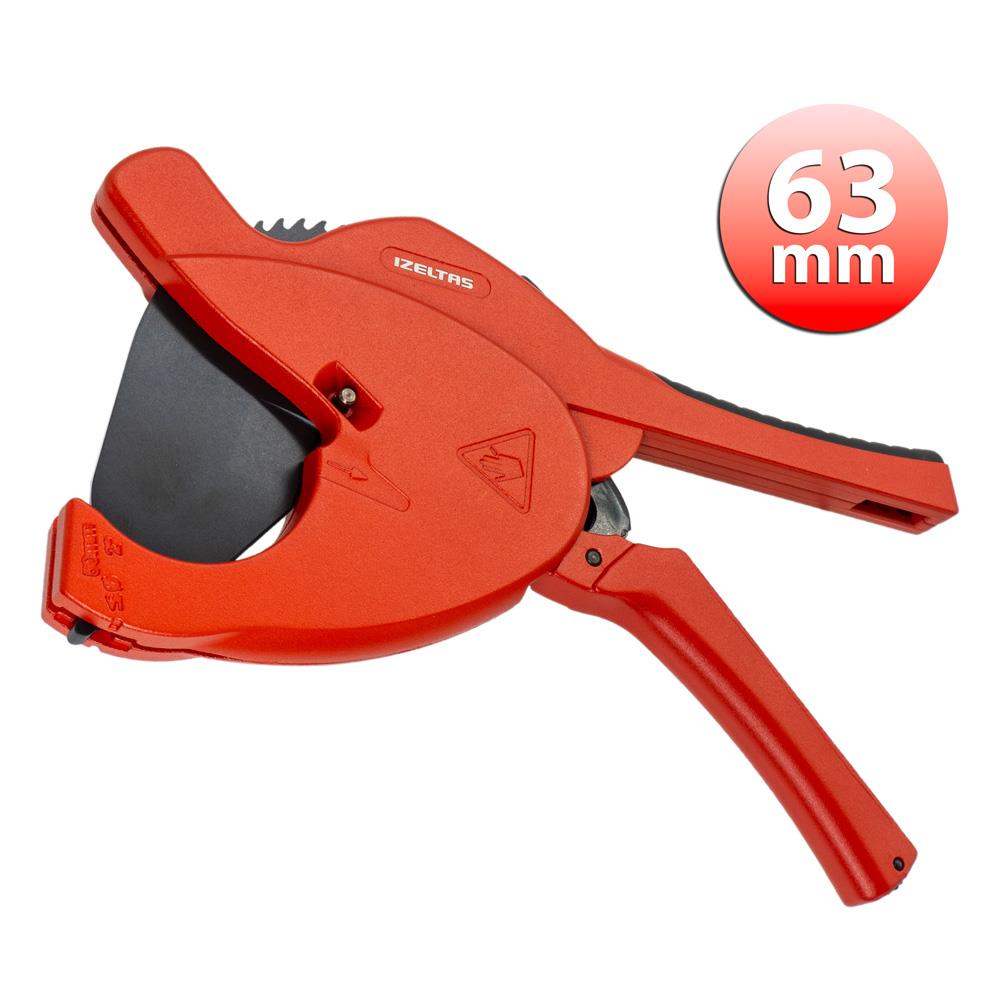 İzeltaş Plastik PVC PPRC Boru Kesme Makası 63 mm fiyatı