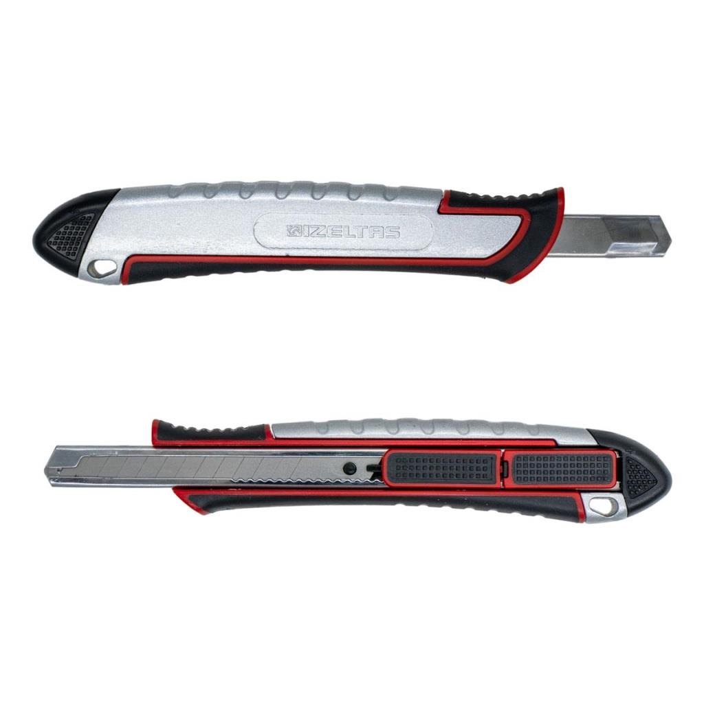 İzeltaş Pro Metal Gövde Emniyetli Oto.Kilitli Dar Maket Bıçağı 9 mm nereden bulurum