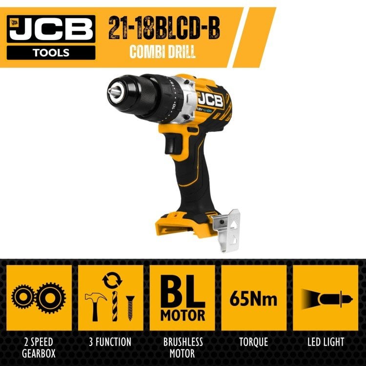 JCB 21-18BLCD-B Kömürsüz Şarjlı Darbeli Matkap (Akü Ve Şarj Aleti Hariç) ne işe yarar