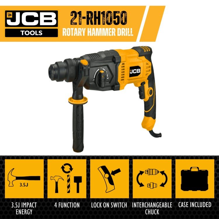 JCB 21-RH1050 Kırıcı Delici Hilti 1050 Watt 26 mm ne işe yarar