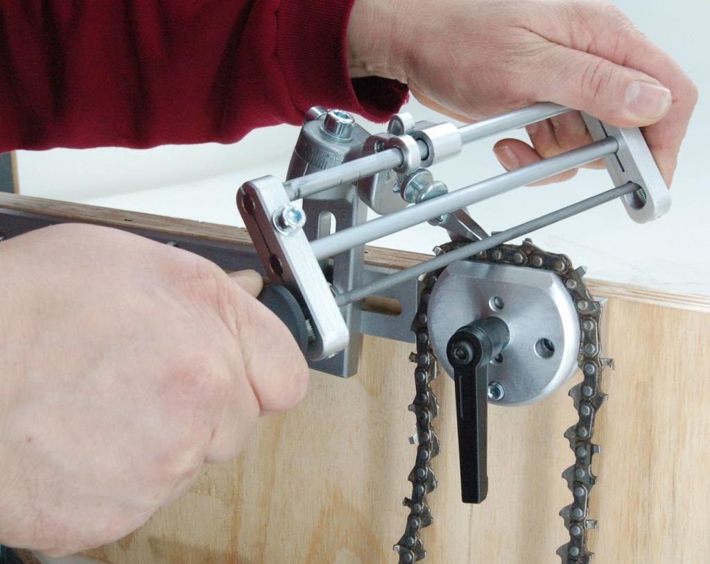 Kaindl Pro-Filer Testere Zincir Iskarpela Bileme İstasyonu ne işe yarar