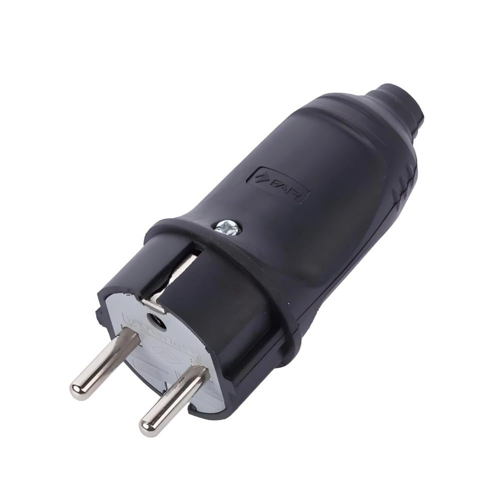 Kauçuk Erkek Fiş Monofaze 1x16A (220V) fiyatı