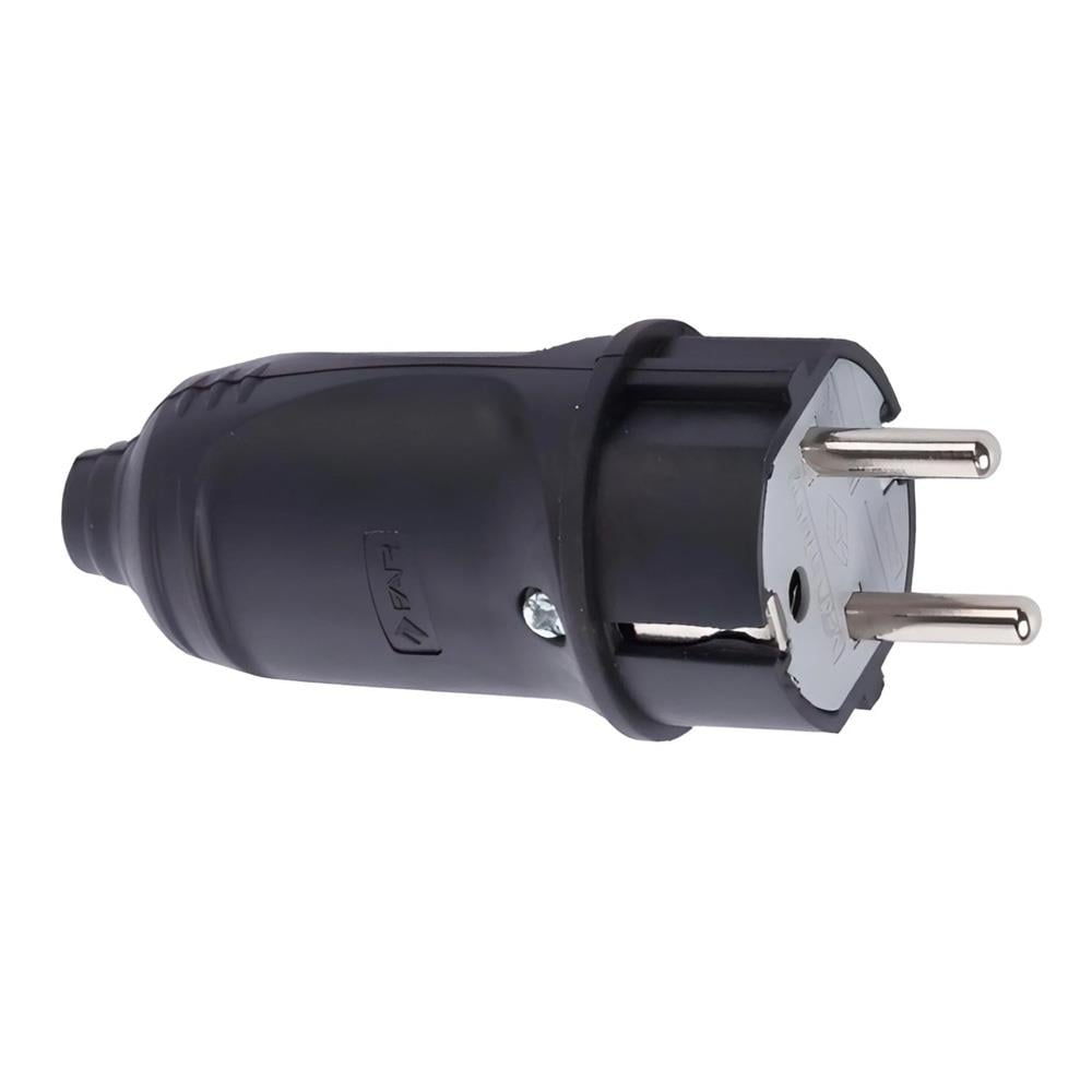 Kauçuk Erkek Fiş Monofaze 1x16A (220V) nasıl kullanılır