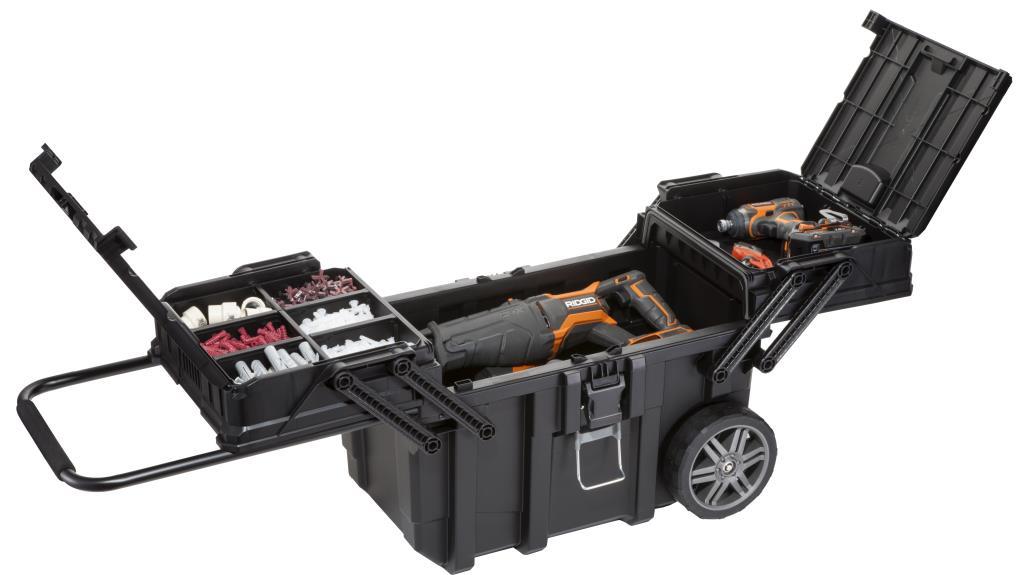 Keter Husky 17203037 Cantilever Job Box Konsol Kapak Tekerlekli Takım Sandığı nasıl kullanılır