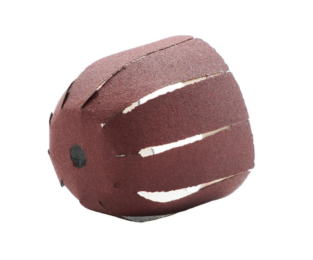 KIRJES KJ166 Küresel Tip 42 mm Balon Zımpara 220 Kum (2'li Paket) ne işe yarar