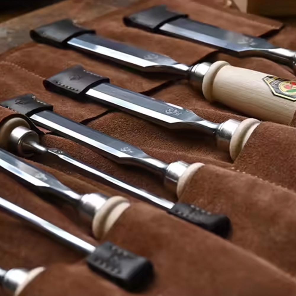 Kirschen 1131002 Deri Rulo Çantalı Düz Iskarpela Takımı 8 Parça nereden bulurum