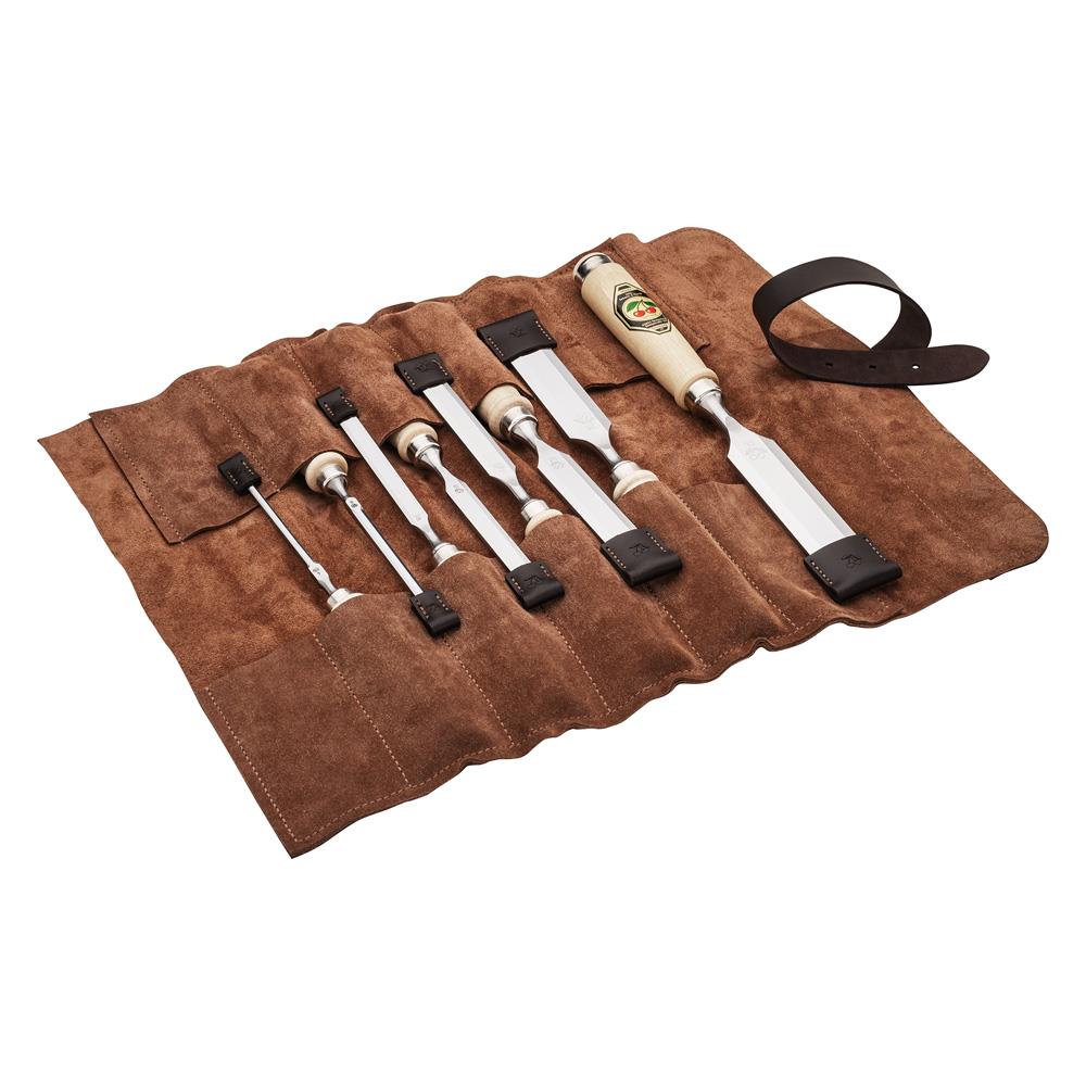 Kirschen 1131002 Deri Rulo Çantalı Düz Iskarpela Takımı 8 Parça nasıl kullanılır