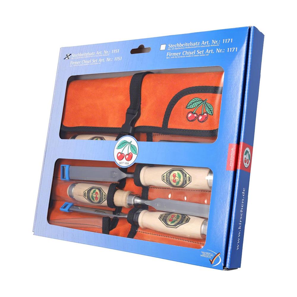 Kirschen 1151000 Deri Rulo Çantalı Düz Iskarpela Takımı 4 Parça ne işe yarar