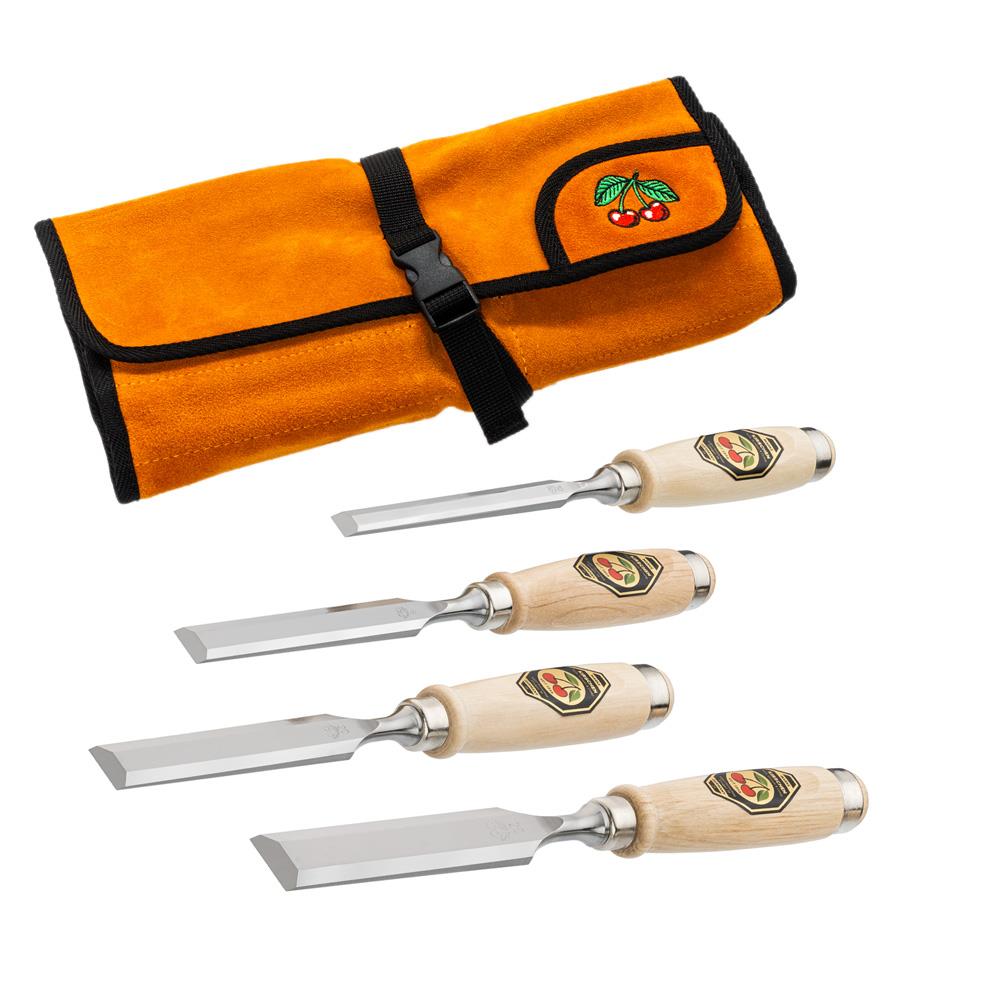 Kirschen 1151000 Deri Rulo Çantalı Düz Iskarpela Takımı 4 Parça fiyatı