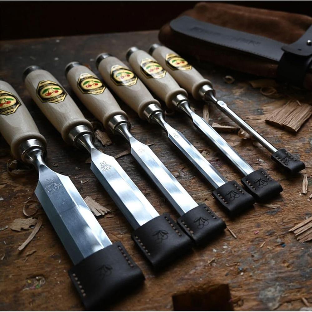 Kirschen 1171002 Deri Rulo Çantalı Düz Iskarpela Takımı 6 Parça nereden bulurum