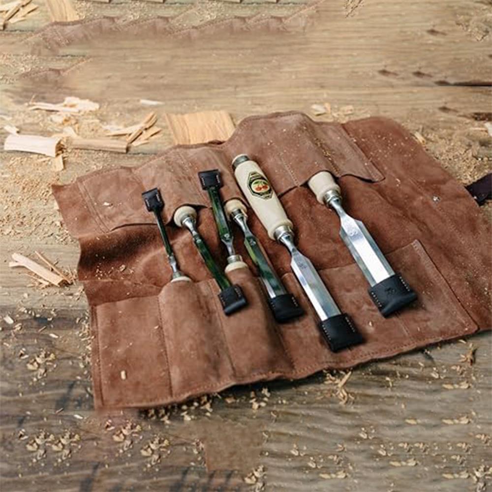 Kirschen 1171002 Deri Rulo Çantalı Düz Iskarpela Takımı 6 Parça ne işe yarar