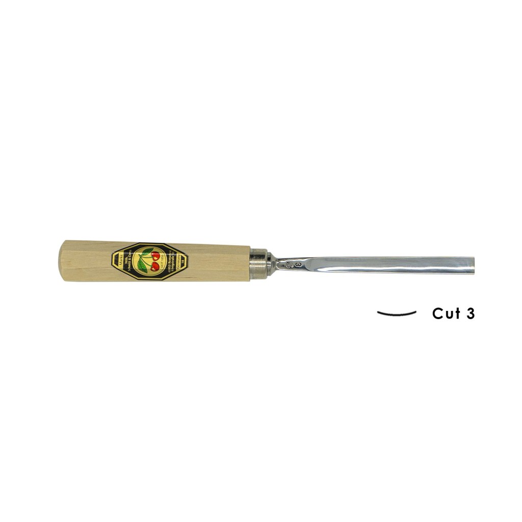 Kirschen 3103012 Düz Oluklu Ağız Oyma Iskarpela Cut3 - 12mm nasıl kullanılır