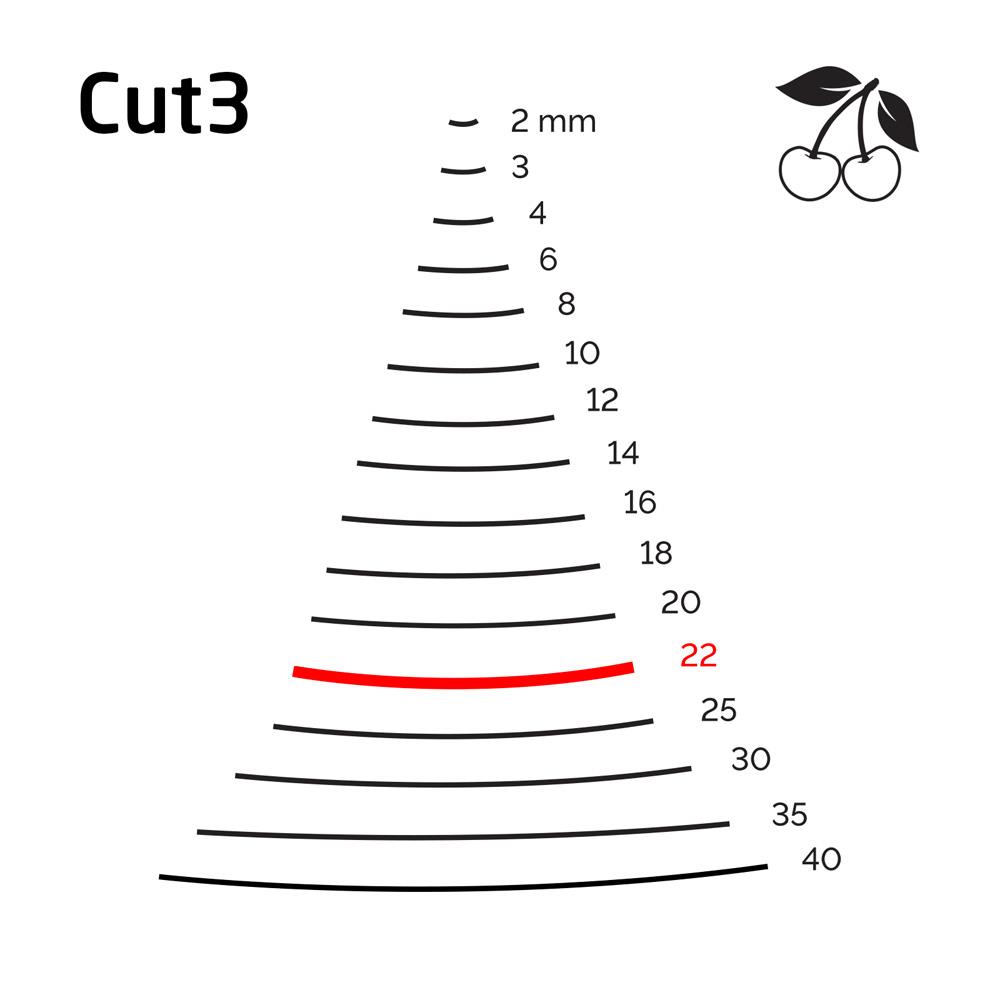 Kirschen 3103022 Düz Oluklu Ağız Oyma Iskarpela Cut3 - 22mm ne işe yarar