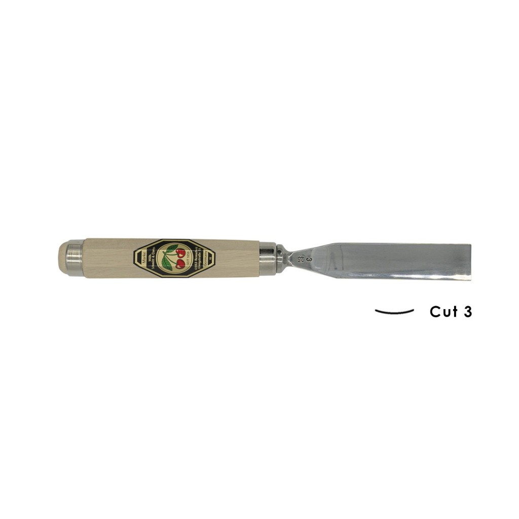 Kirschen 3103025 Düz Oluklu Ağız Oyma Iskarpela Cut3 - 25mm nasıl kullanılır