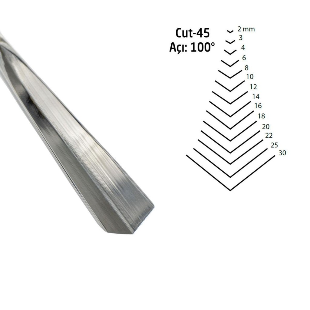 Kirschen 3145018 Düz V Ağız Iskarpela Cut45 - 18mm nereden bulurum