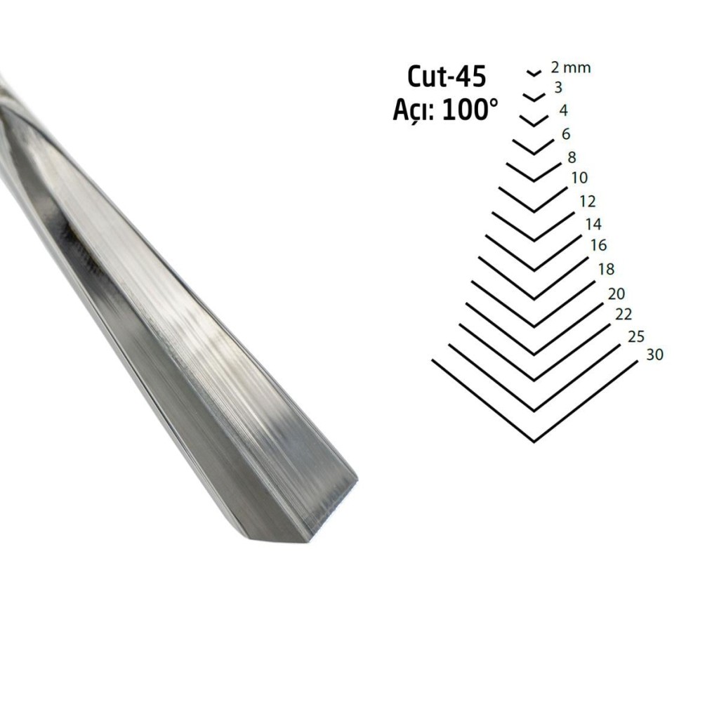 Kirschen 3145018 Düz V Ağız Iskarpela Cut45 - 18mm nereden bulurum