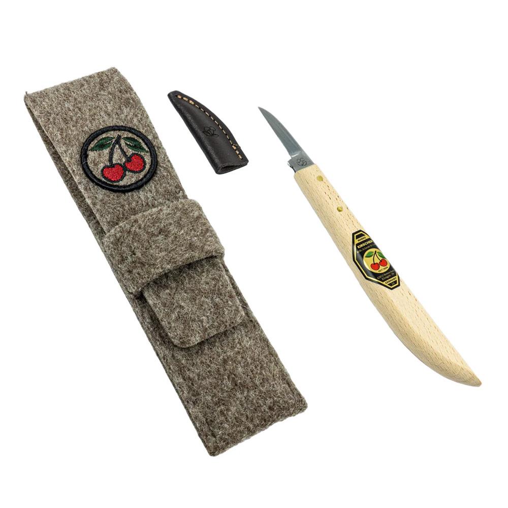 Kirschen 3306000 Ahşap Oyma Bıçağı Özel Keçe Kılıflı fiyatı