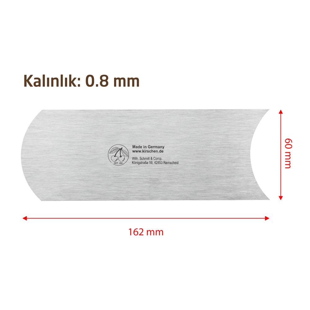 Kirschen 3801000 Ahşap Kazıyıcı Sistre Oyuk ve Oval Kenarlı 0.8 mm ne işe yarar