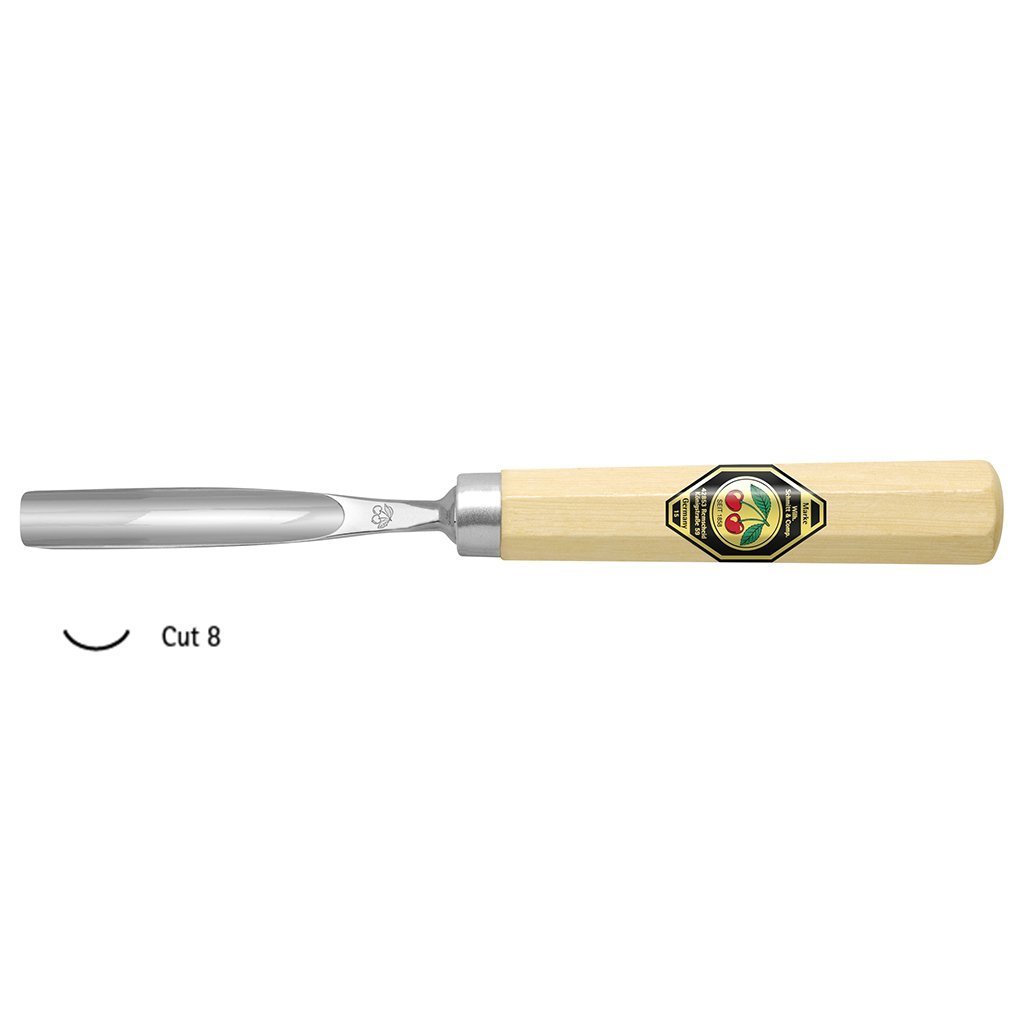 Kirschen Bükülmüş Oluklu Ağız Oyma Iskarpelası Cut-8 10 mm nasıl kullanılır