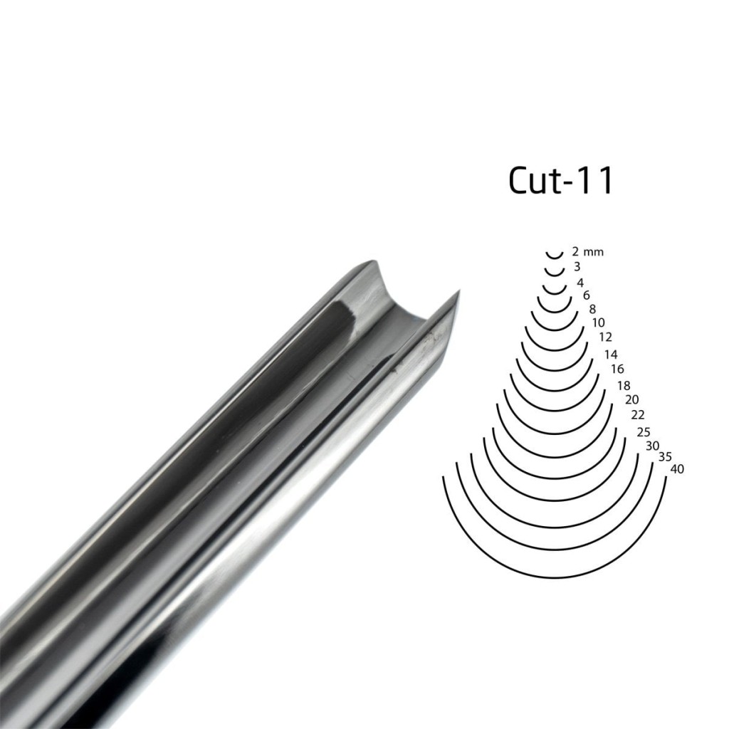 Kirschen Düz Oluklu Ağız Oyma Iskarpelası Cut11 - 8mm nasıl kullanılır
