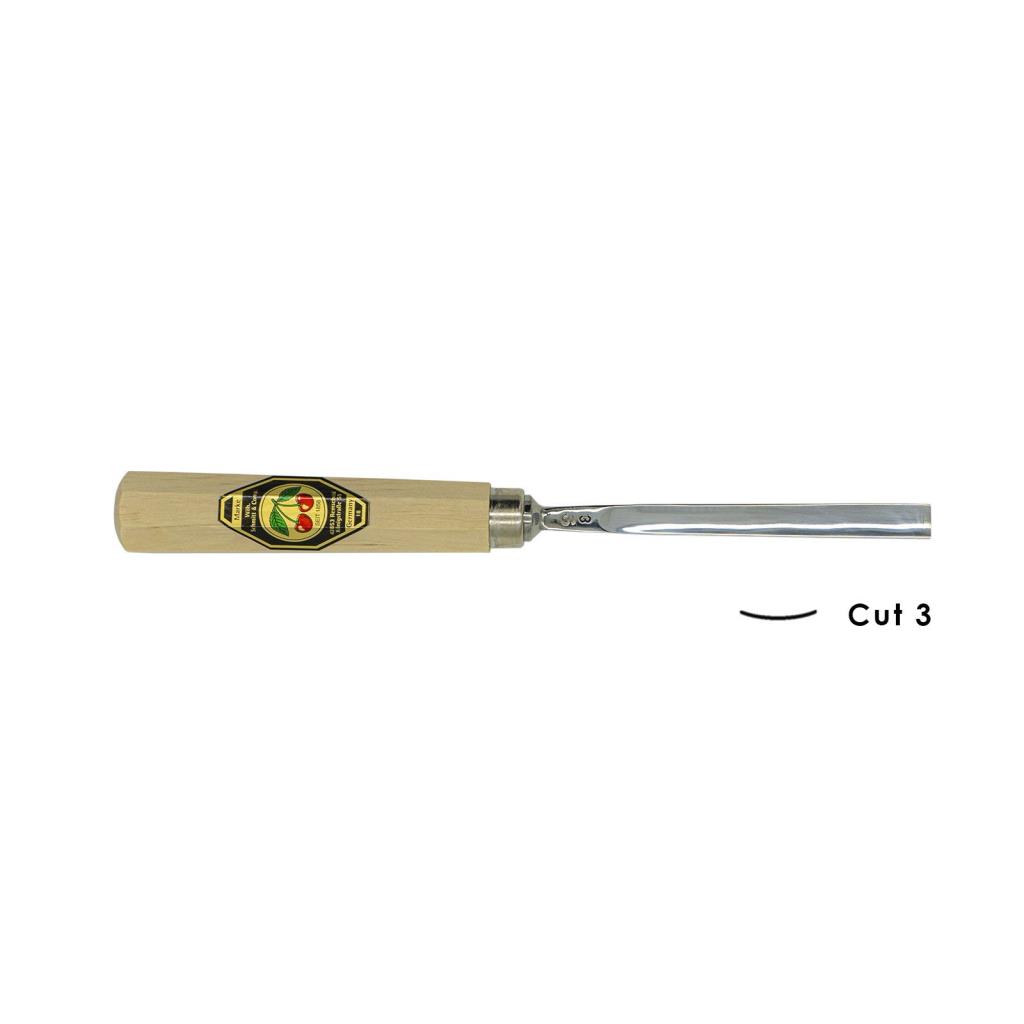 Kirschen Düz Oluklu Ağız Oyma Iskarpelası Cut3 - 10mm nasıl kullanılır