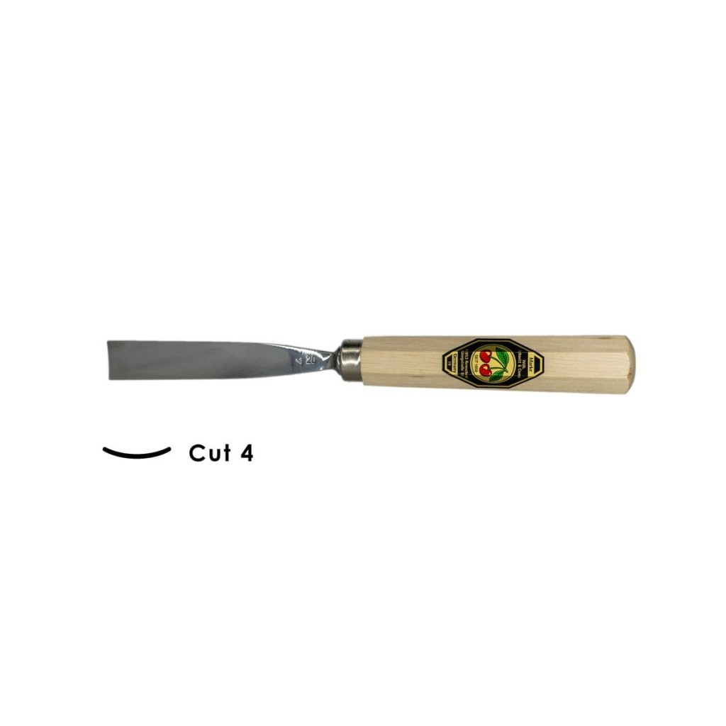 Kirschen Düz Oluklu Ağız Oyma Iskarpelası Cut4 - 20mm nasıl kullanılır