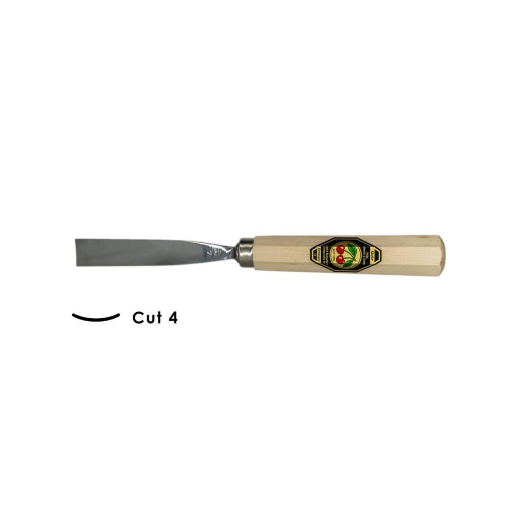 Kirschen Düz Oluklu Ağız Oyma Iskarpelası Cut4 - 20mm nasıl kullanılır