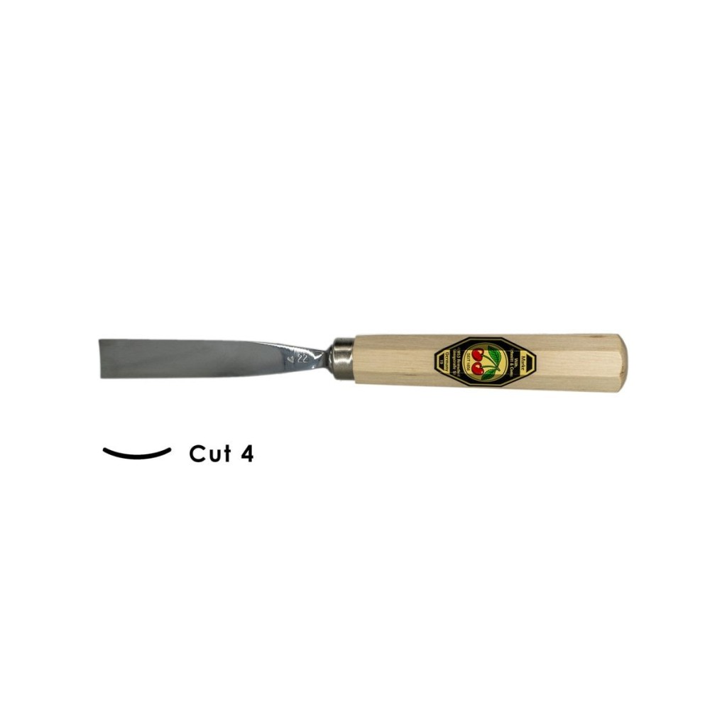 Kirschen Düz Oluklu Ağız Oyma Iskarpelası Cut4 - 22mm nasıl kullanılır