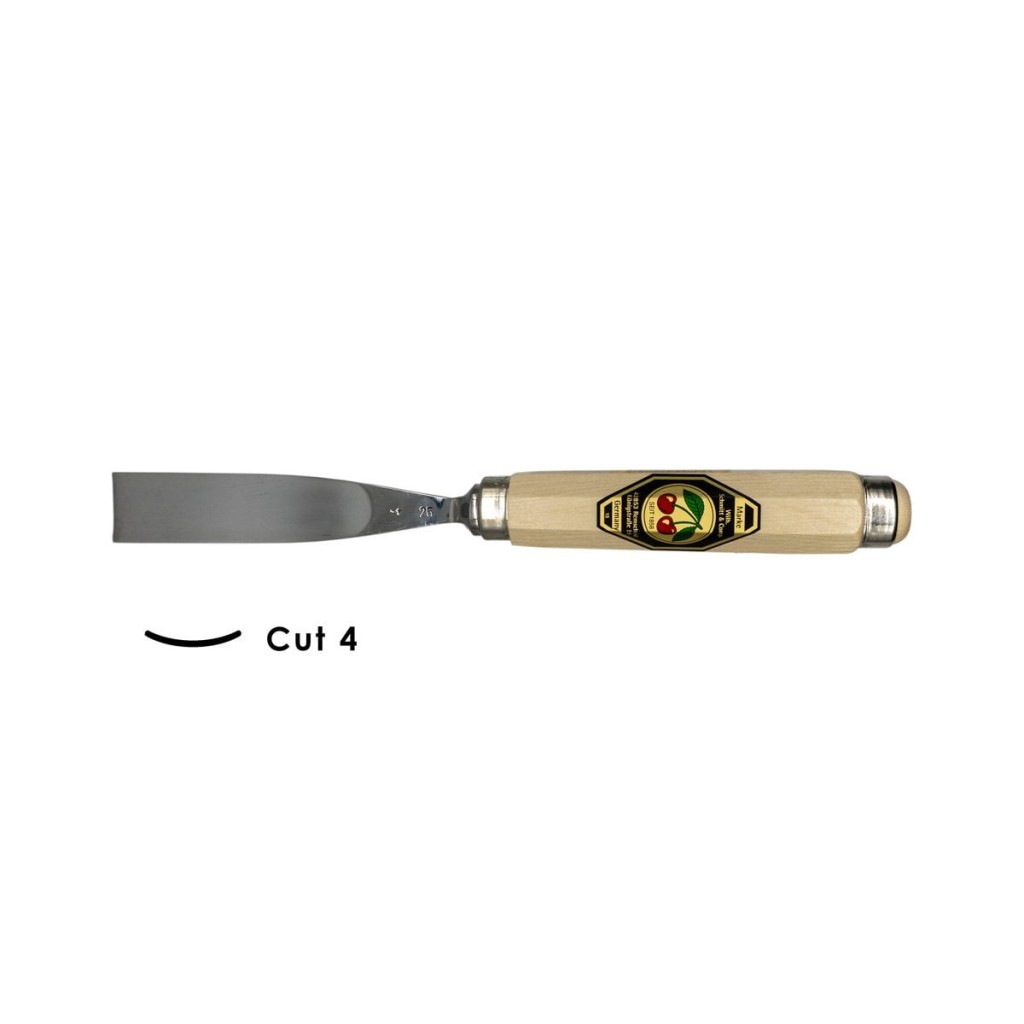 Kirschen Düz Oluklu Ağız Oyma Iskarpelası Cut4 - 25mm nasıl kullanılır