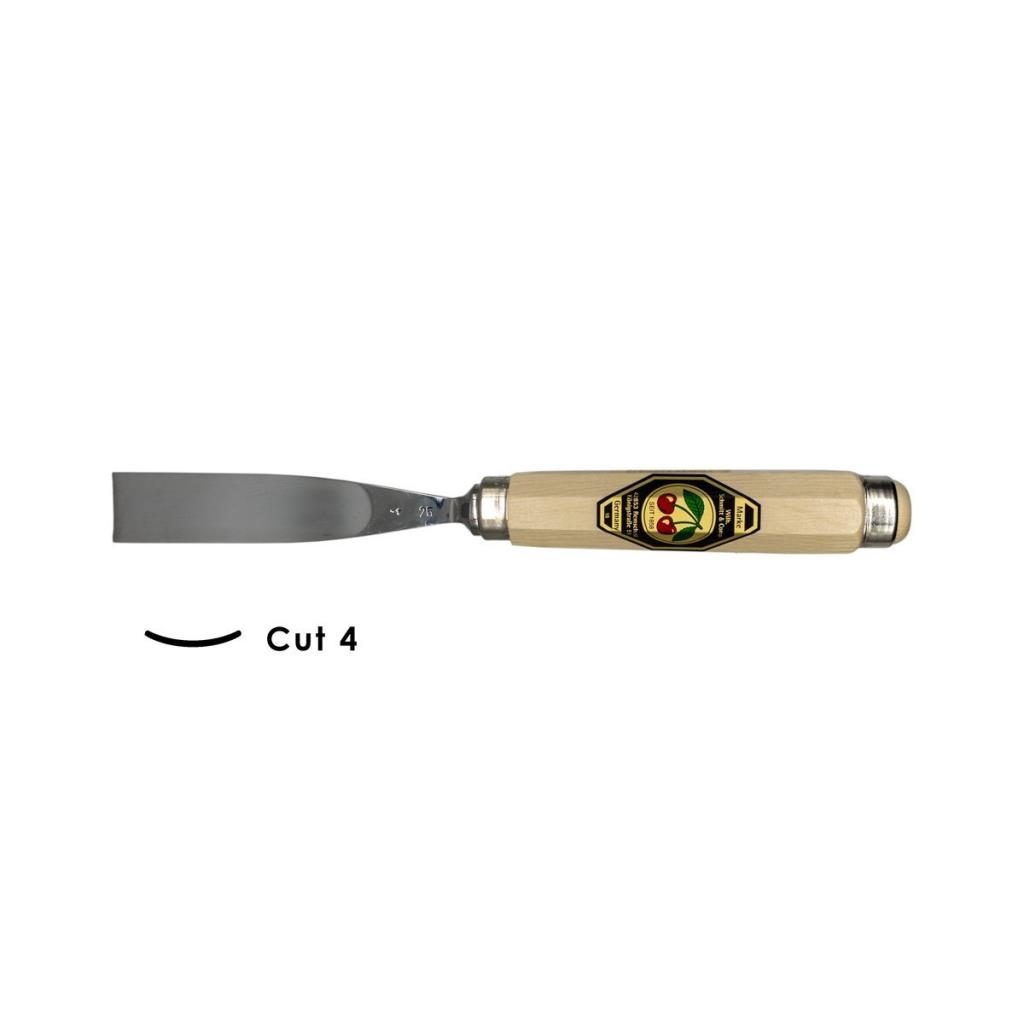 Kirschen Düz Oluklu Ağız Oyma Iskarpelası Cut4 - 25mm nasıl kullanılır
