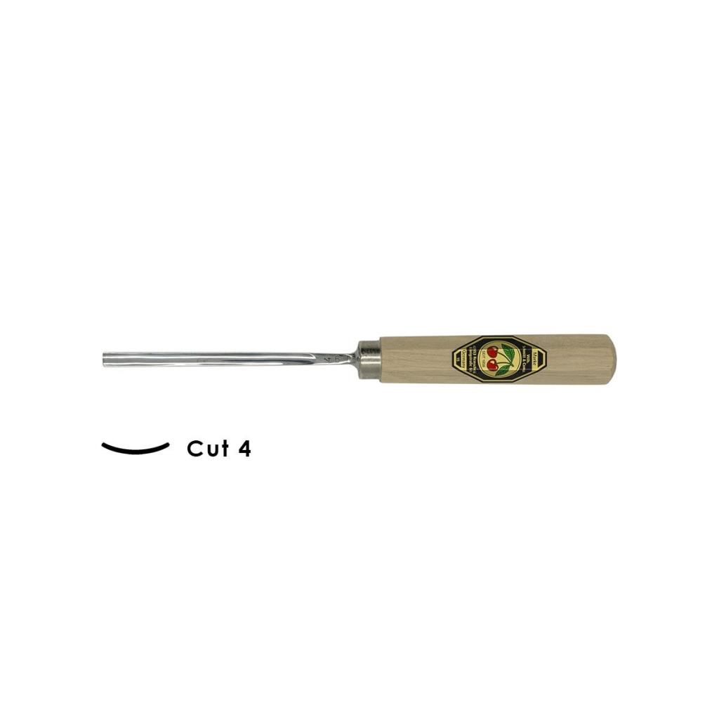 Kirschen Düz Oluklu Ağız Oyma Iskarpelası Cut4 - 6mm ne işe yarar