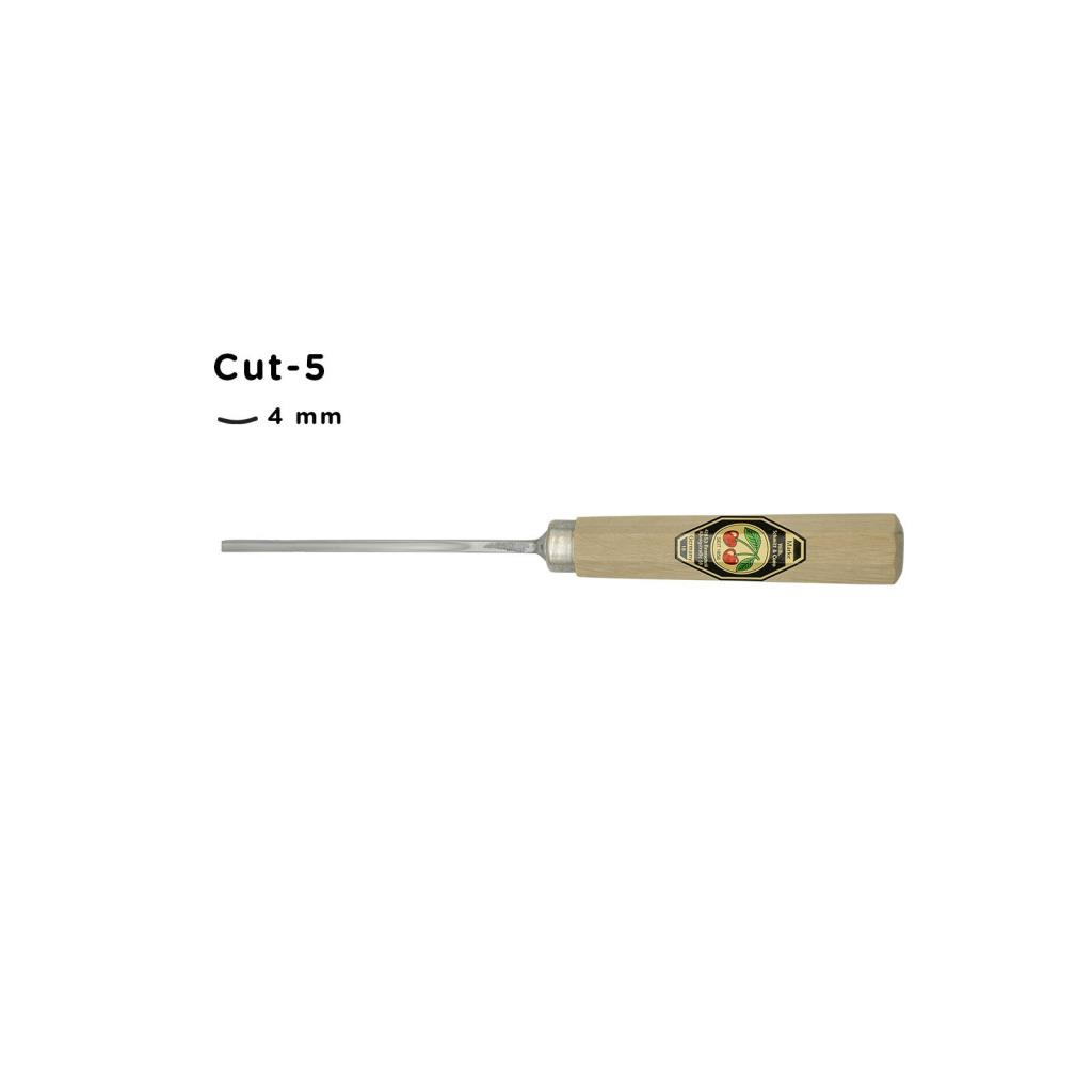 Kirschen Düz Oluklu Ağız Oyma Iskarpelası Cut5 - 4mm nasıl kullanılır