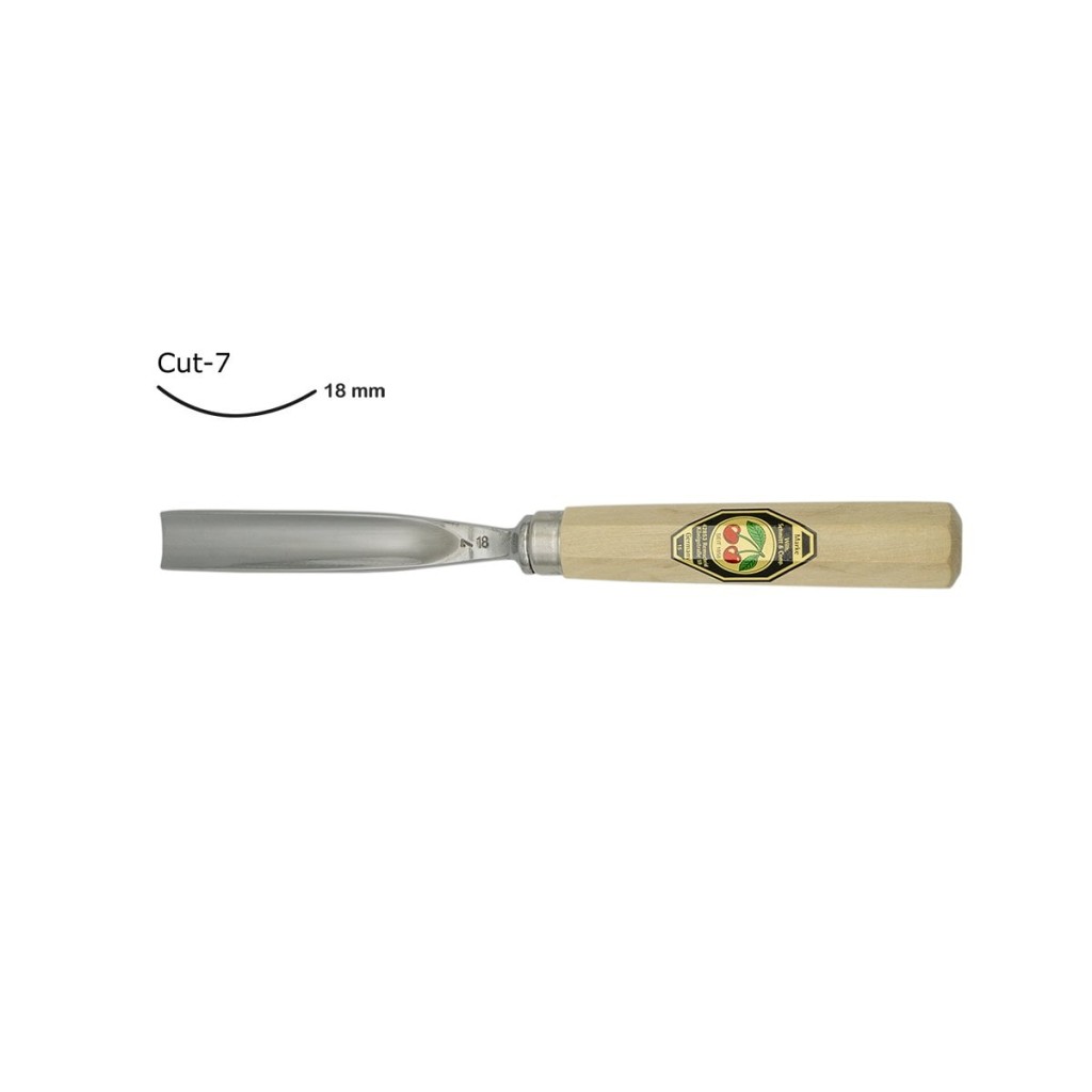 Kirschen Düz Oluklu Ağız Oyma Iskarpelası Cut7 - 18mm nasıl kullanılır